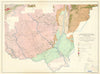 Geological Map of the Country between… in Southern Rhodesia—Zimbabwe 1933