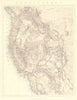 40th Parallel Survey Index map—Cordilleras—Western United States—King 1876