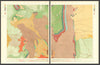 40th Parallel Survey Map I—Rocky Mountains—Geological—Clarence King 1876