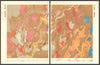 40th Parallel Survey Map V—Nevada Basin—Geological—Clarence King 1876 old