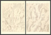 40th Parallel Survey Map V—Nevada Basin—Topographical—Clarence King 1876