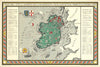 Irish Free State—Northern Ireland Agricultural Products… Macdonald Gill 1929 map