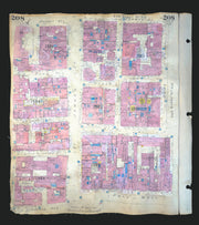 Goad London 208—SW1—King, St James's & Jermyn Streets—Pall Mall 1940 (1970) map
