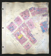 Goad London 211—WC2/SW1—West End—National Gallery—Haymarket 1938 (1970) map