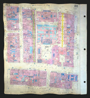 Goad London 212—W1—Mayfair—Piccadilly—Burlington House & Arcade 1938 (1970) map