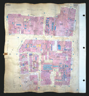 Goad London 222—W1—Soho—Carnaby Street—Liberty—London Palladium 1946 (1970) map