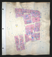 Goad London 225—W1—Soho Sq—Charing Cross Road—Oxford St—Astoria 1944 (1970) map