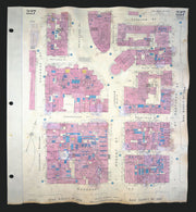 Goad London 227—W1—Marylebone—BBC Broadcasting House—Regent St 1962 (1970) map