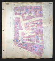 Goad London 233—W1—Fitzrovia—Tottenham Court Road—Oxford Street 1940 (1970) map