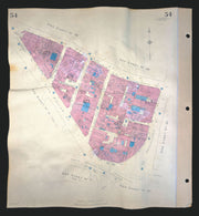 Goad London 54—EC3—King William, Gracechurch & Lombard Streets 1951 (1969) map