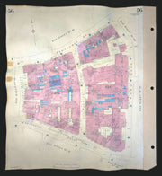 Goad London 56—EC3—Clothworkers' Hall—Mincing Lane—Fenchurch St 1953 (1968) map