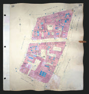 Goad London 59—EC3—Cornhill—Threadneedle St—Merchant Taylors' 1945 (c1969) map
