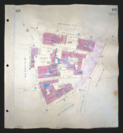 Goad London 69—EC3—Aldgate—Leadenhall St—Houndsditch—Mitre Sq 1961 (1969) map