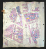 Goad London 128—EC1—Clerkenwell—St Peter's Italian Church—Ray St 1942 (1970) map