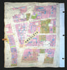 Goad London 142—EC2/EC1—Wesley's Chapel—Finsbury Square—City Rd 1922 (1954) map
