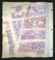 Goad London 142—EC2/EC1—Wesley's Chapel—Finsbury Sq—Worship St 1956 (1970) map