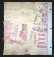Goad London 146A—EC1—Shoreditch—Old Street—East & City Roads 1954 (1970) map