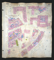 Goad London 197—WC2/WC1—St Giles—Centre Point—Charing Cross Road 1942 (1970) map