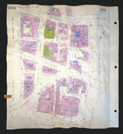 Goad London 200—WC1/WC2—Bloomsbury—British Museum—New Oxford St 1940 (1970) map
