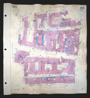 Goad London 203—WC1/WC2—High Holborn—Lincoln's Inn Fields 1960 (1970) old map
