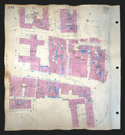 Goad London 204—WC1/WC2—High Holborn—Gray's Inn—Bedford Row 1960 (1970) map