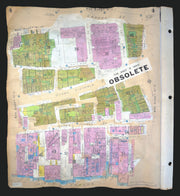 Goad London 4—EC4—Financial Times—Queen Victoria & Cannon Street 1928 (1958) map