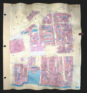 Goad London 5—EC4—Queenhithe—Vintners' Hall—Upper Thames Street 1957 (1970) map