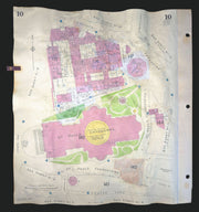 Goad London 10—EC4—St Paul's Cathedral—Cheapside—Paternoster Row 1962 (1969) map