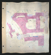 Goad London 11—EC4—Cheapside—Bank of England offices—New Change 1956 (c1970) map