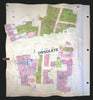 Goad London 18—EC2—London Wall—Aldersgate—Wood St—Barbers' Hall 1932 (1959) map