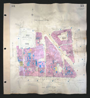 Goad London 35—EC4—Fleet Street—Daily Express—Daily Telegraph 1940 (1969) map