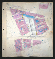 Goad London 39—EC4—Old Bailey—Holborn Viaduct Stn—Farringdon St 1960 (1969) map