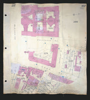 Goad London 237—SE1—Waterloo—County Hall—Shell Centre—York Road 1959 (1971) map