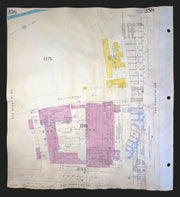 Goad London 238—SE1—South Bank—Shell Centre—Hungerford Bridge 1959 (c1971) map