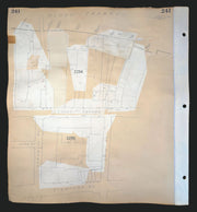 Goad London 241—SE1—South Bank—Upper Ground—Coin & Stamford St 1925 (c1971) map