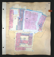 Goad London 241—SE1—South Bank—LWT—Boots—Coin St—Upper Ground 1925 (1971) map