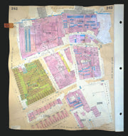 Goad London 242—SE1—South Bank—Oxo Tower—Stamford Wharf—Coin St 1925 (1971) map