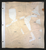 Goad London 242—SE1—South Bank—Upper Ground—Broadwall—Duchy St 1925 (c1971) map