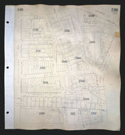 Goad London 246—SE1—Southwark—Blackfriars Road—Great Suffolk St 1956 old map