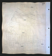 Goad London 247—SE1—Lavington & Great Suffolk Sts—Southwark St—Ewer St 1956 map
