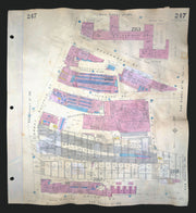 Goad London 247—SE1—Union & Southwark Street—Ewer St goods depot 1956 (1971) map