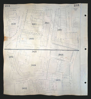 Goad London 253—SE1—Borough High St—Newington Causeway—Holy Trinity Ch 1943 map