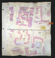 Goad London 253—SE1—Borough High St—Trinity Church Sq—Harper Rd 1943 (1971) map