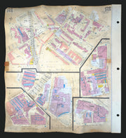 Goad London 258–259—SE1—Southwark—Borough Road—Great Suffolk St 1889 (1971) map