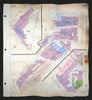 Goad London 272B—SE1—Southwark—Royal Eye Hospital—Webber Street 1889 (1971) map