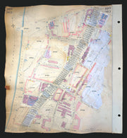 Goad London 280–283—SE1/SE11—Lambeth—Albert Embankment—Doulton 1889 (1971) map