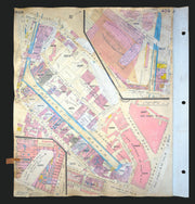 Goad London 409—W2—Paddington Basin—Goods Station—Edgware Road 1891 (1970) map