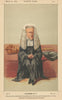 VANITY FAIR SPY CARTOON William Wood 'When he who has too little piety…' 1869