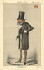 VANITY FAIR SPY CARTOON Earl of Derby 'It is his mission to stem the tide…' 1869