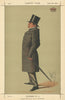 VANITY FAIR SPY CARTOON Lord Stanley 'He speaks with one party & acts with… 1869